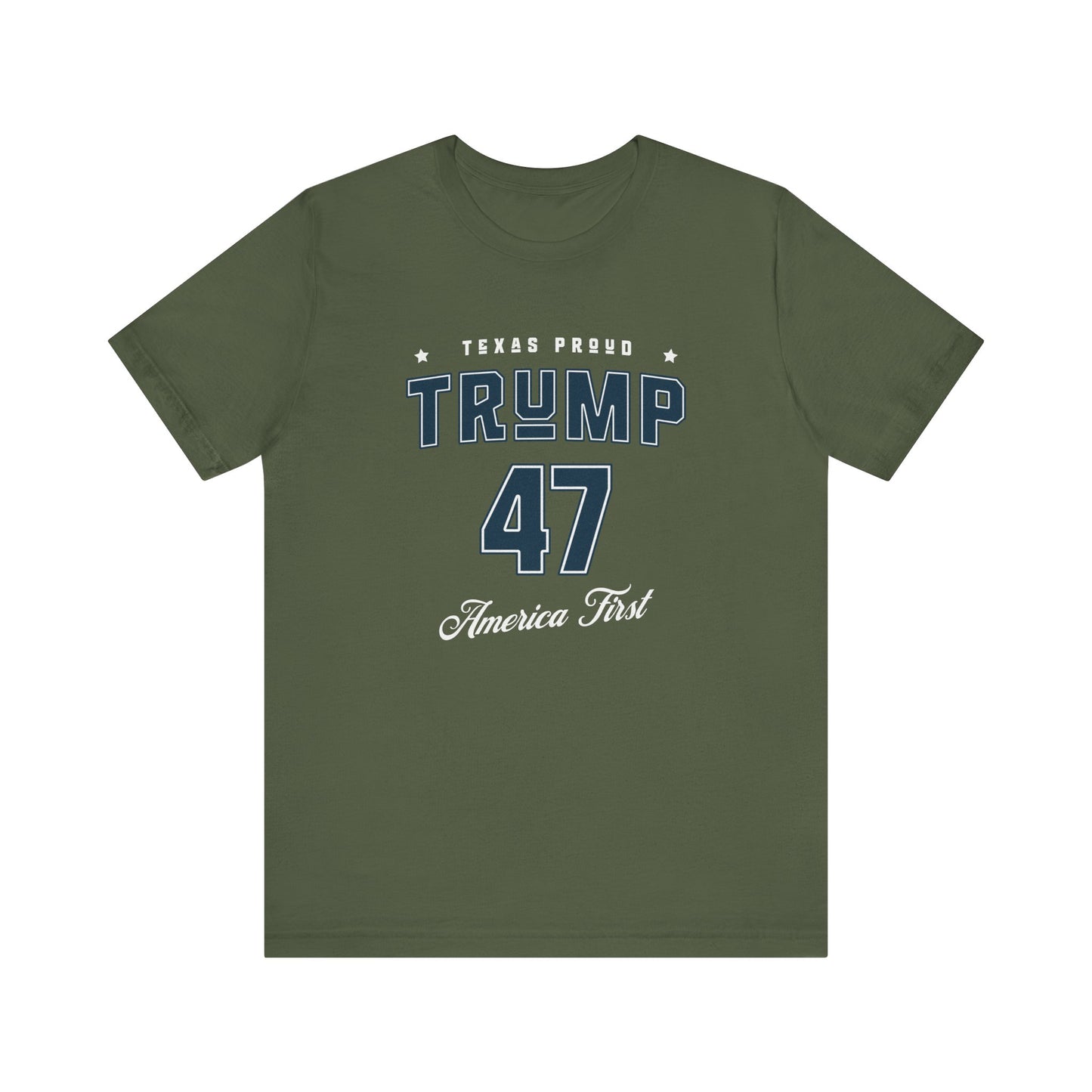 Texas Proud Trump 47 - Men's Jersey Short Sleeve Tee