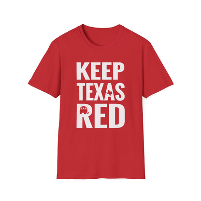 Keep Texas Red -  Men's Softstyle T-Shirt