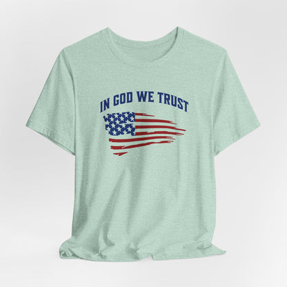 In God We Trust - Men's Jersey Short Sleeve Tee