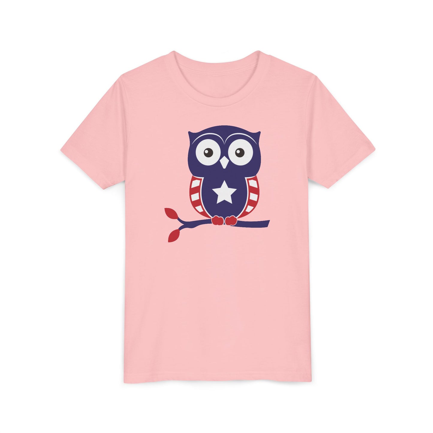 American Owl - Girls Youth Short Sleeve Tee