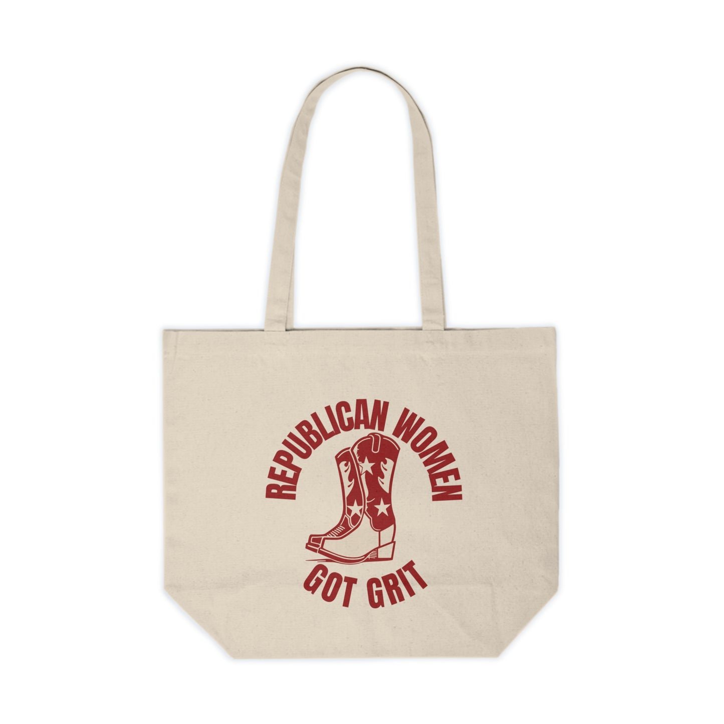 Republican Women Got Grit - Canvas Shopping Tote