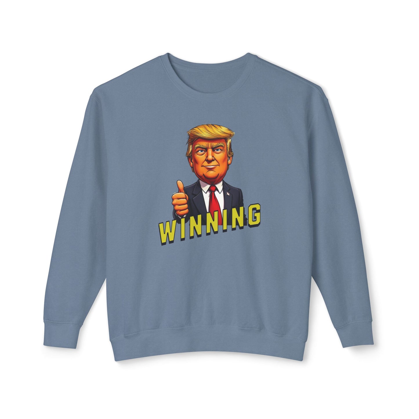 Trump Winning - Ladies Lightweight Crewneck Sweatshirt