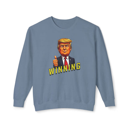 Trump Winning - Ladies Lightweight Crewneck Sweatshirt