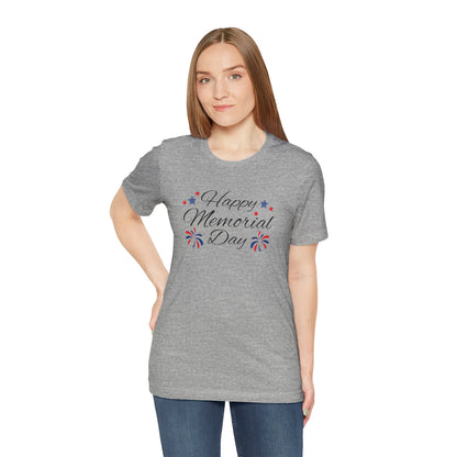 Happy Memorial Day - Ladies Jersey Short Sleeve Tee