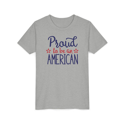 Proud To Be An American - Boys Youth Short Sleeve Tee