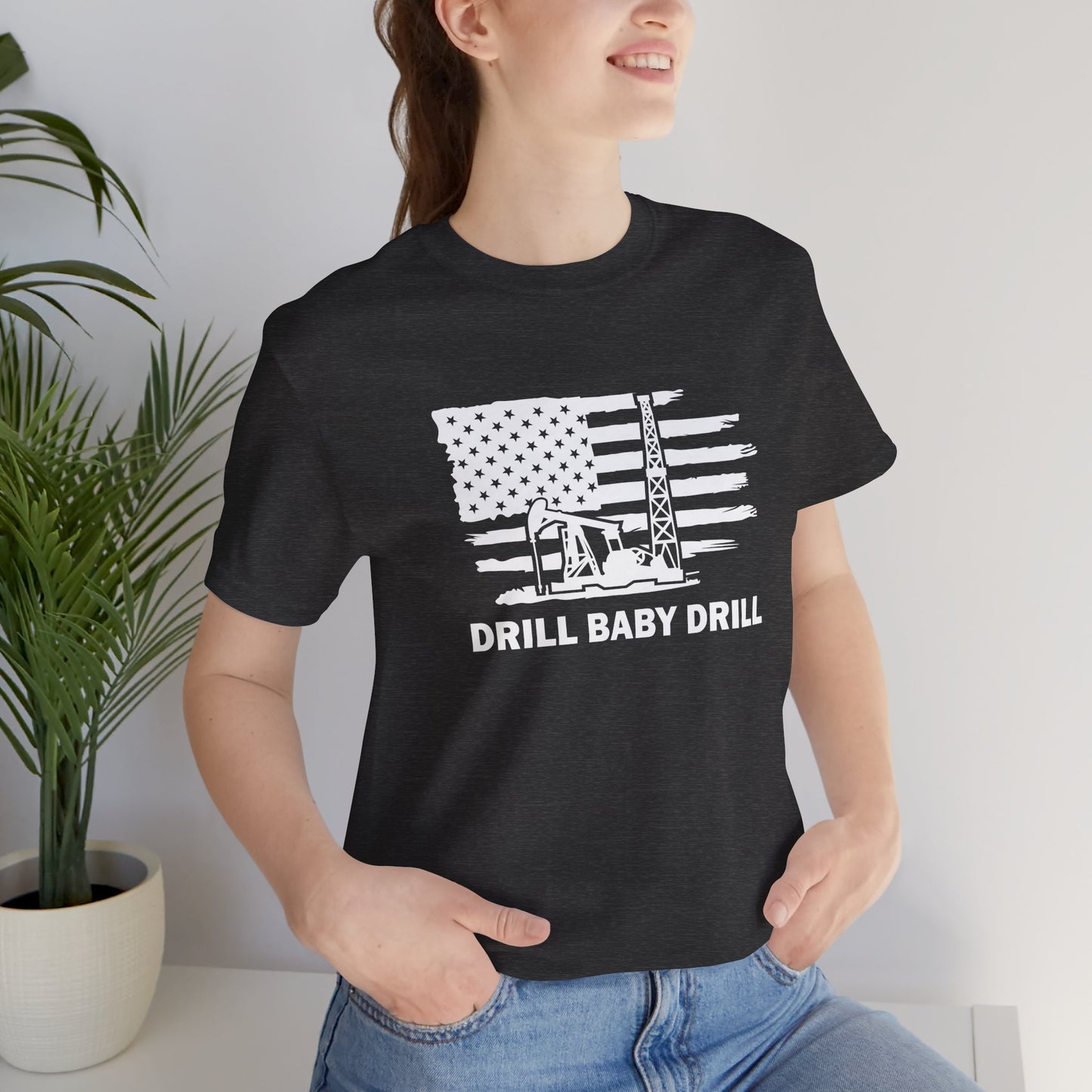 Drill Baby Drill - Ladies Jersey Short Sleeve Tee