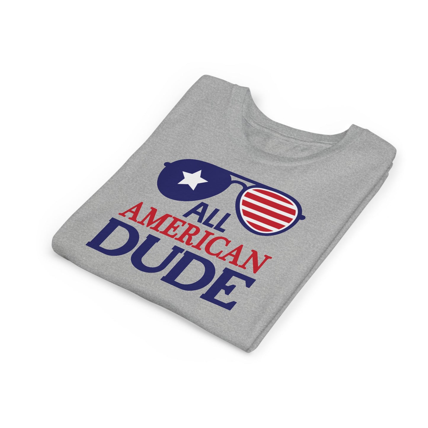 All American Dude - Boys Youth Short Sleeve Tee