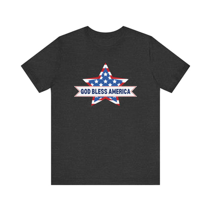 God Bless America - Ladies Jersey Short Sleeve Tee