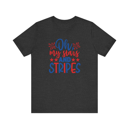 Oh My Stars And Stripes - Men's Jersey Short Sleeve Tee