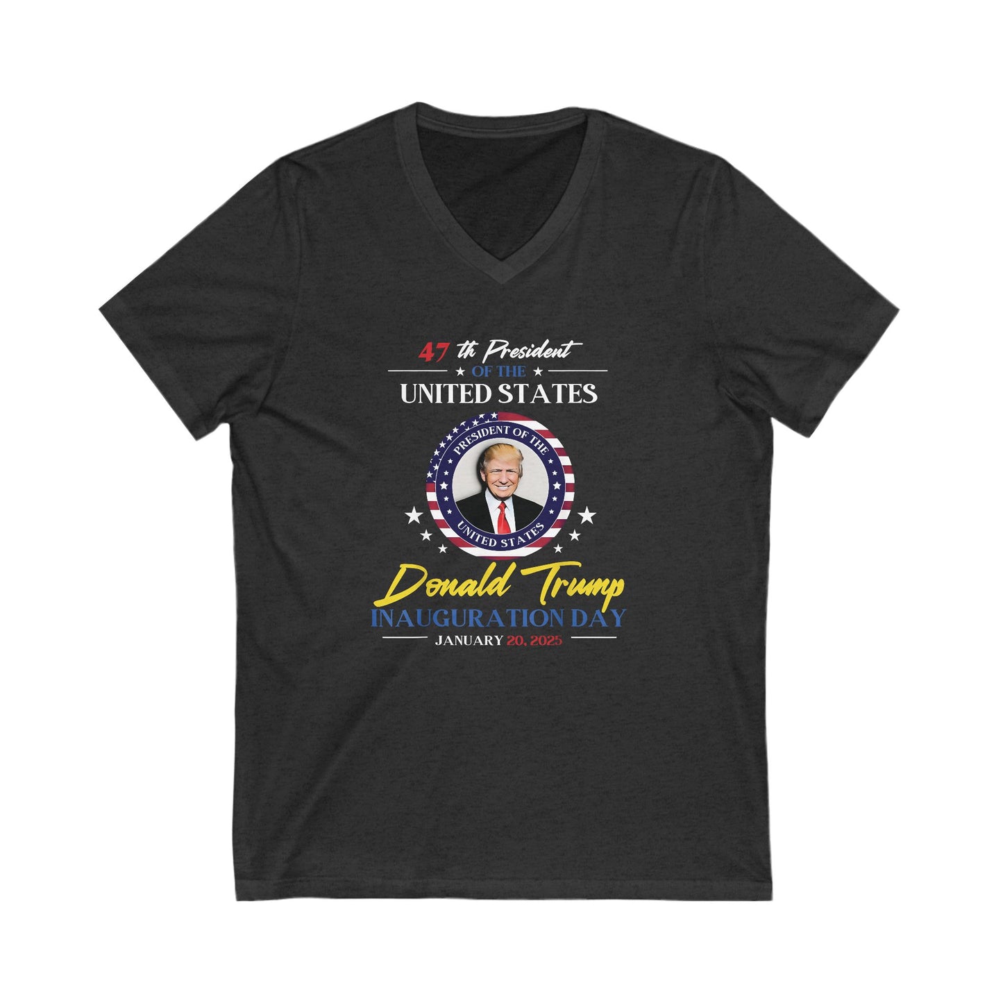 Trump Inauguration - Men's Jersey Short Sleeve V-Neck Tee