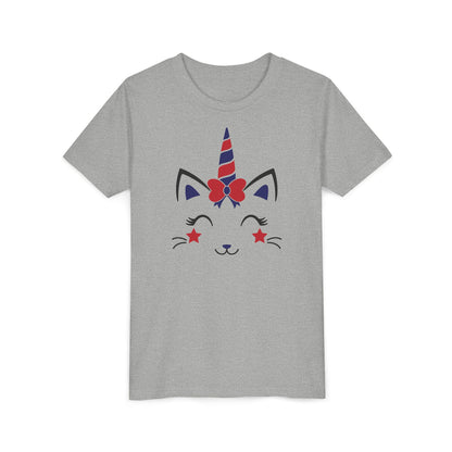 American Cat - Girls Youth Short Sleeve Tee