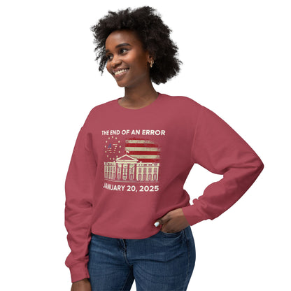 The End Of An Error - Ladies Lightweight Crewneck Sweatshirt