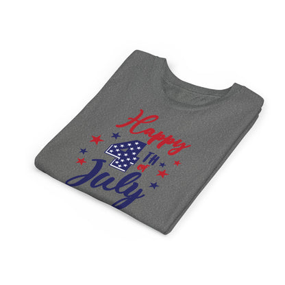 Happy 4th of July - Boys Youth Short Sleeve Tee