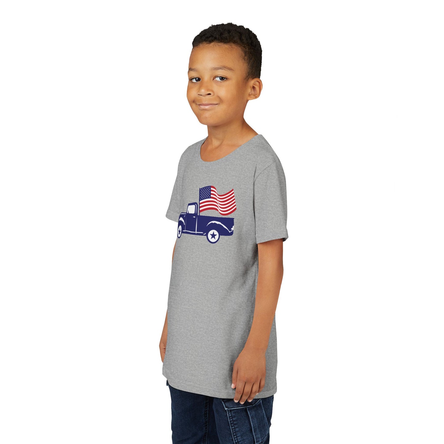 American Truck - Boys Youth Short Sleeve Tee