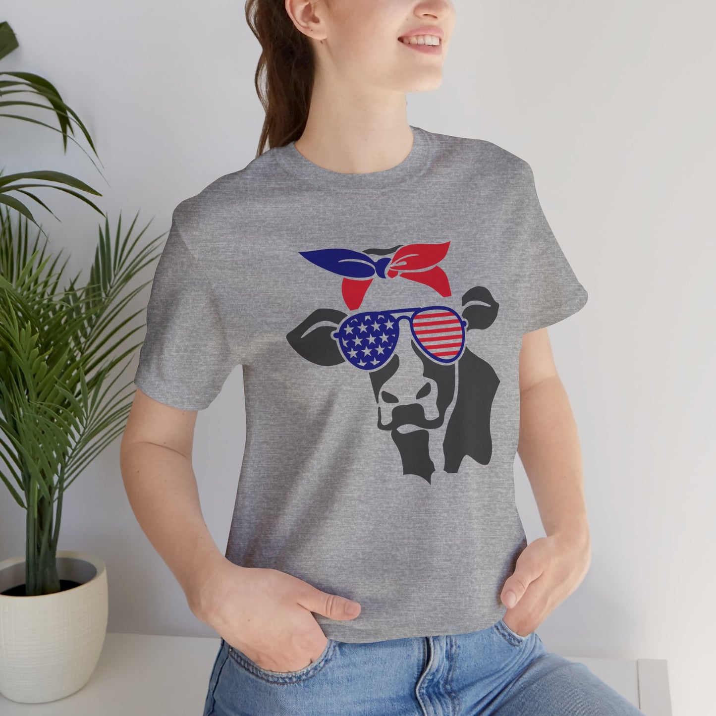 Cow - Ladies Jersey Short Sleeve Tee