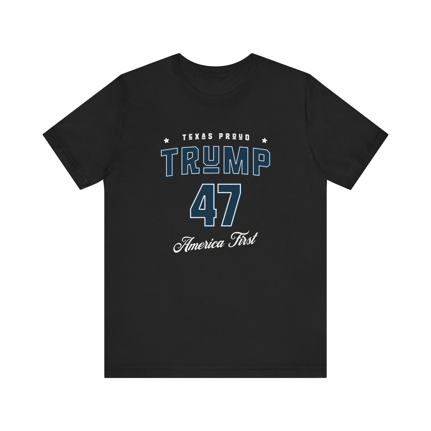 Texas Proud Trump 47 - Men's Jersey Short Sleeve Tee