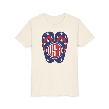 American Flip Flops - Boys Youth Short Sleeve Tee