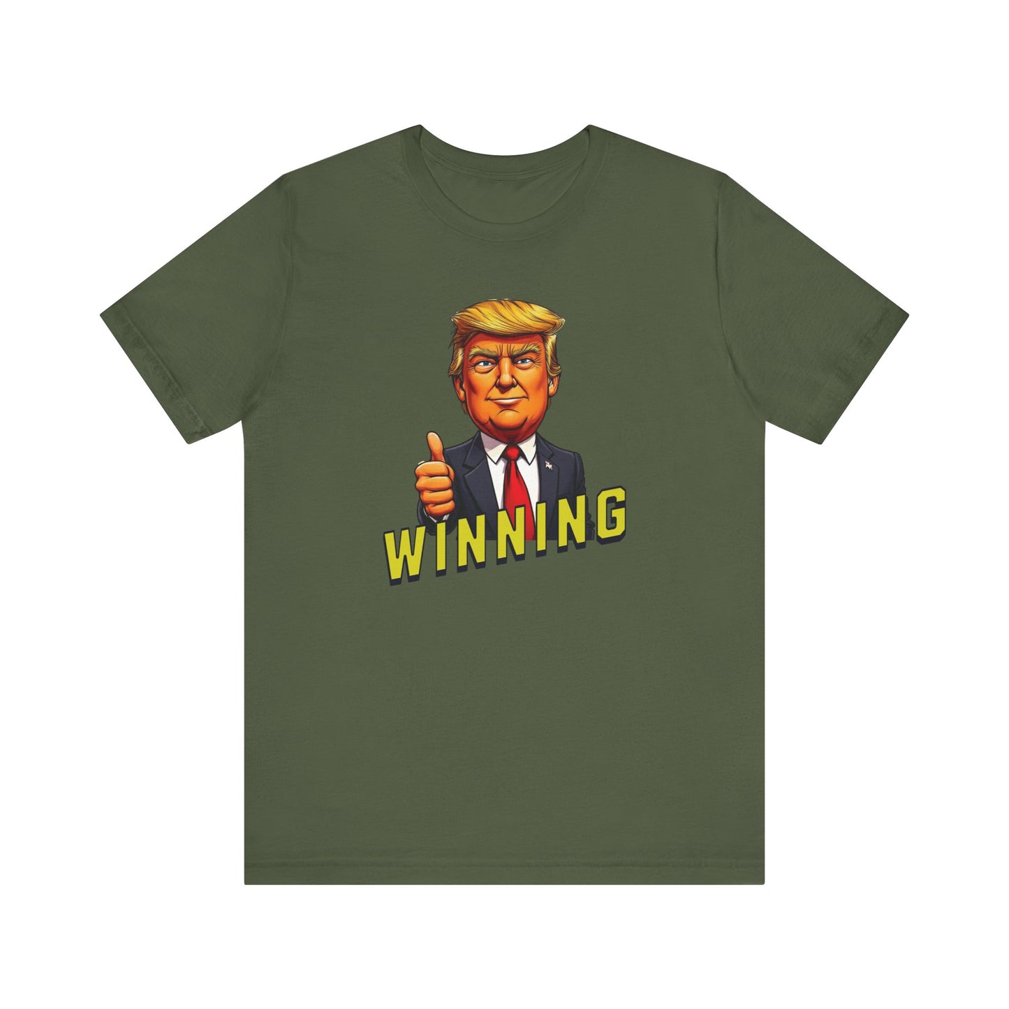 Trump Winning -  Men's Jersey Short Sleeve Tee