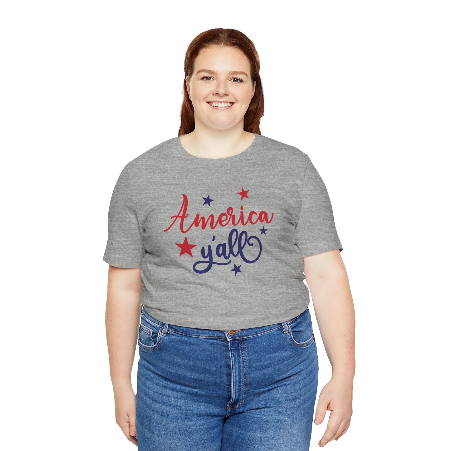 America Yall - Ladies Jersey Short Sleeve Tee