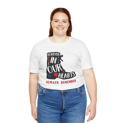 Forever In Our Hearts Boot - Ladies Jersey Short Sleeve Tee