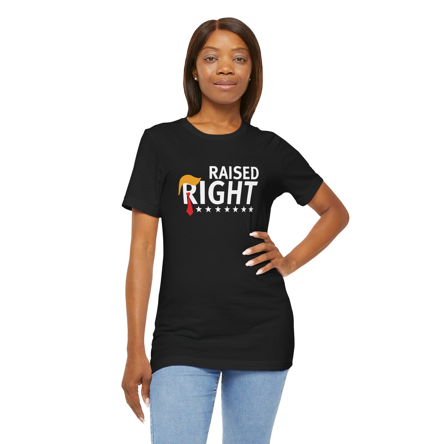 Raised Right - Ladies Jersey Short Sleeve Tee