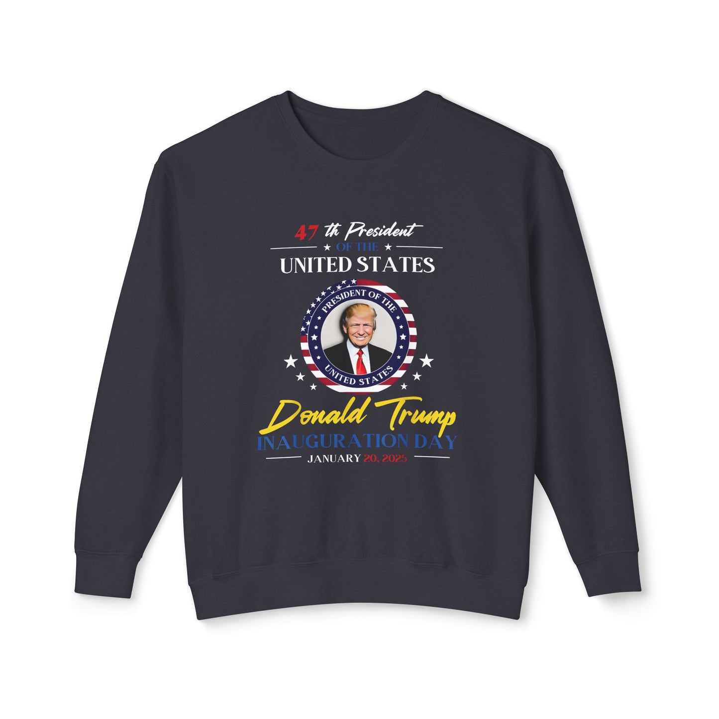 Trump Inauguration - Men's Lightweight Crewneck Sweatshirt