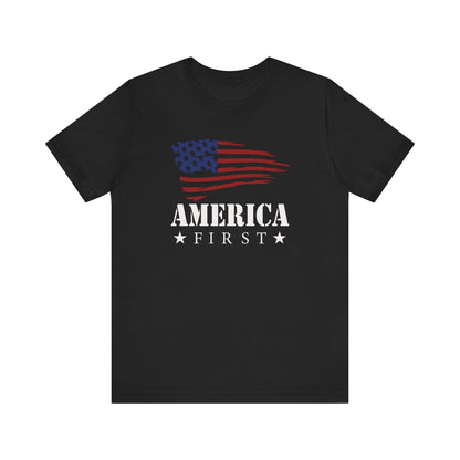 America First - Jersey Short Sleeve Tee