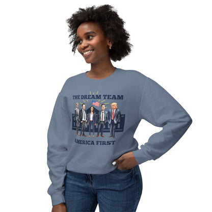 The Dream Team - Ladies Lightweight Crewneck Sweatshirt