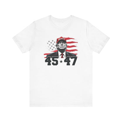 Trump 45 47 -  Men's Jersey Short Sleeve Tee