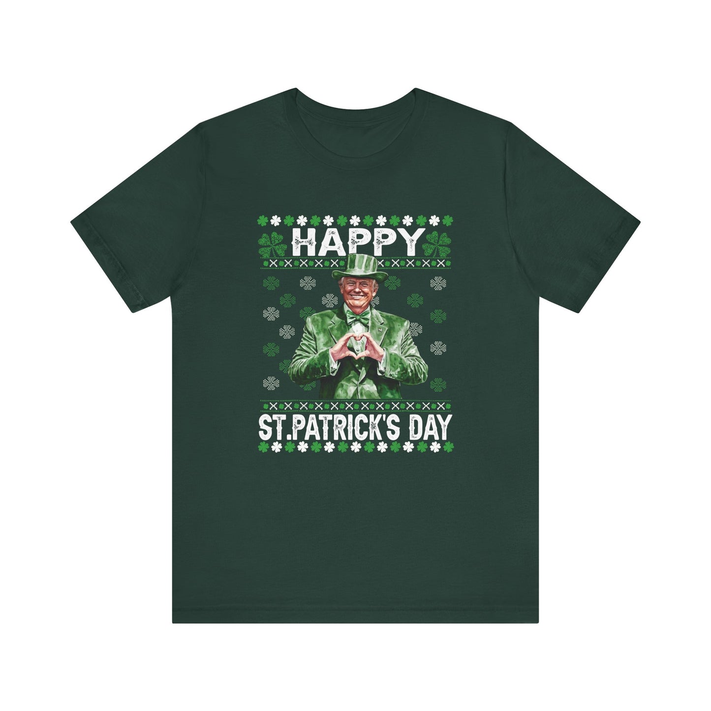 Trump St. Patrick's Day -  Men's Jersey Short Sleeve Tee