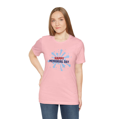 Happy Memorial Day - Ladies Jersey Short Sleeve Tee