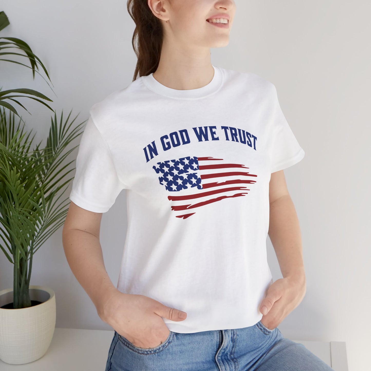 In God We Trust - Ladies Jersey Short Sleeve Tee