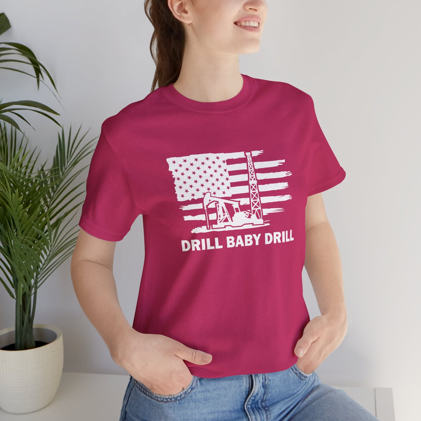 Drill Baby Drill - Ladies Jersey Short Sleeve Tee