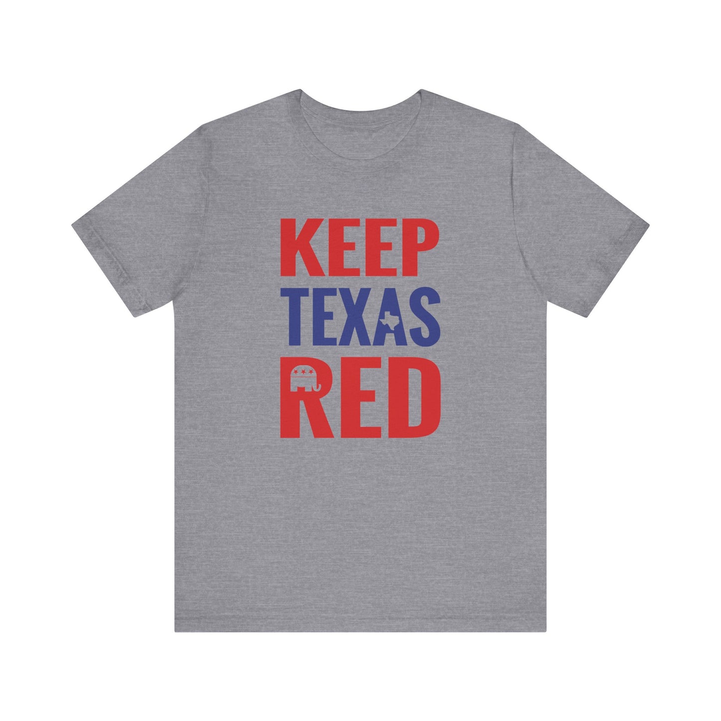 Keep Texas Red - Jersey Short Sleeve Tee