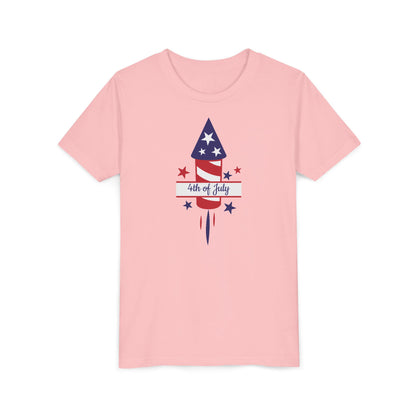 Fourth of July - Girls Youth Short Sleeve Tee