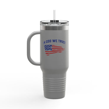 In God We Trust - Insulated Travel Mug, 40oz