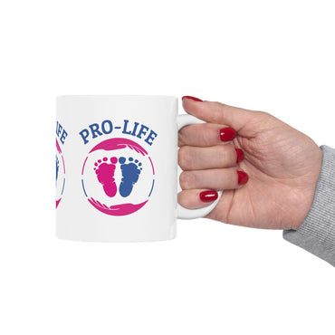 Pro Life - Ceramic Mug, (11oz)