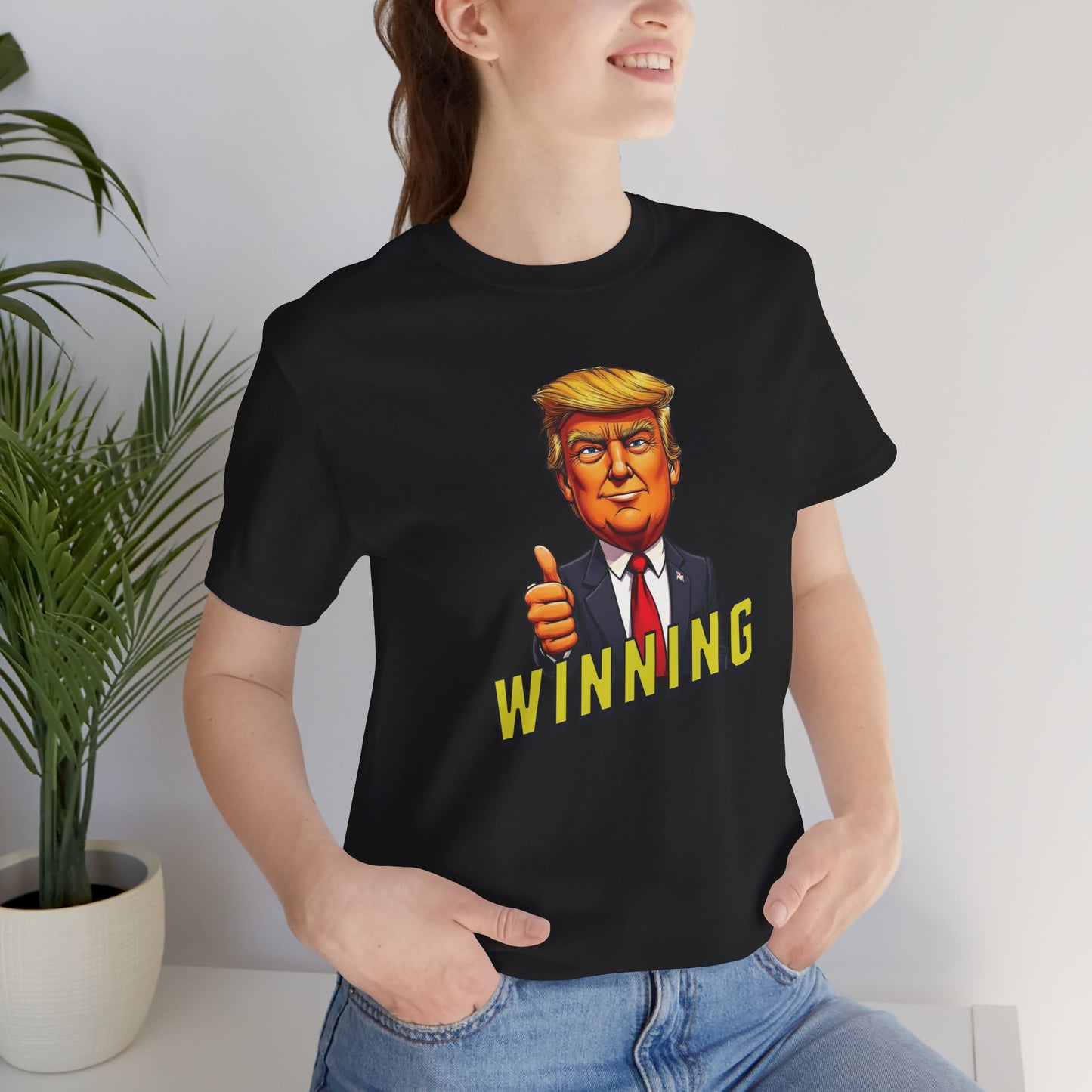 Trump Winning - Ladies Jersey Short Sleeve Tee