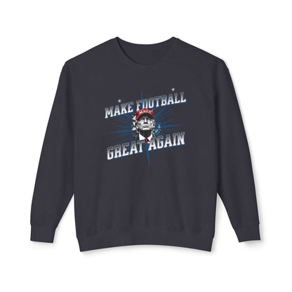 Make Football Great Again - Ladies Lightweight Crewneck Sweatshirt