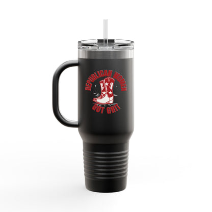 Republican Women Got Grit - Insulated Travel Mug, 40oz