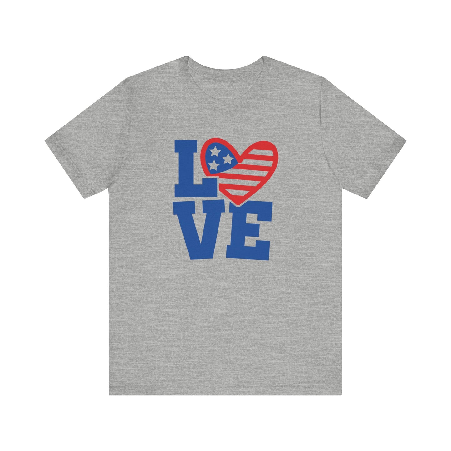 Love America - Ladies Jersey Short Sleeve Tee