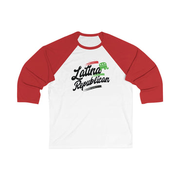 Latina Republican - 3\4 Sleeve Baseball Tee