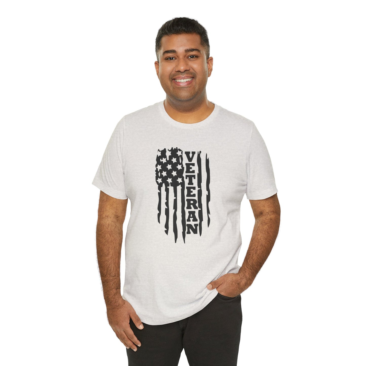 Veteran - Men's Jersey Short Sleeve Tee