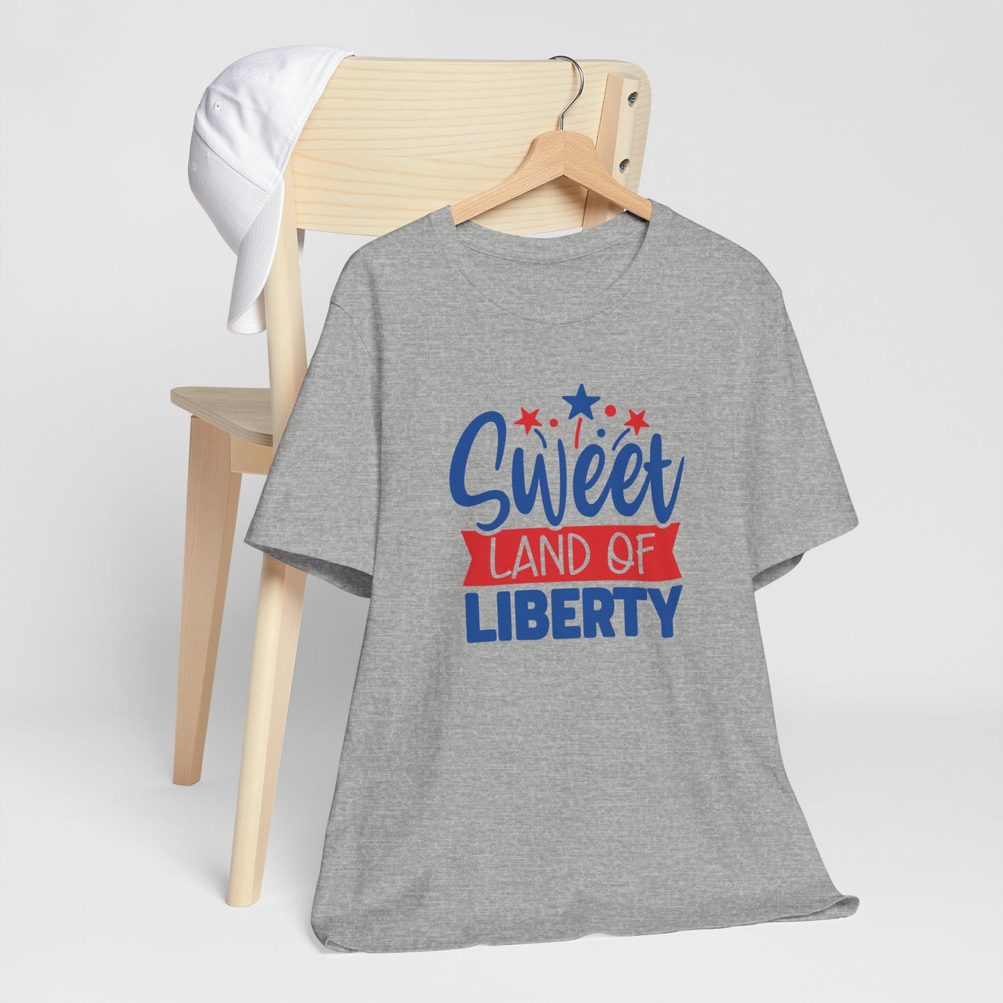 Sweet Land Of Liberty -  Men's Jersey Short Sleeve Tee