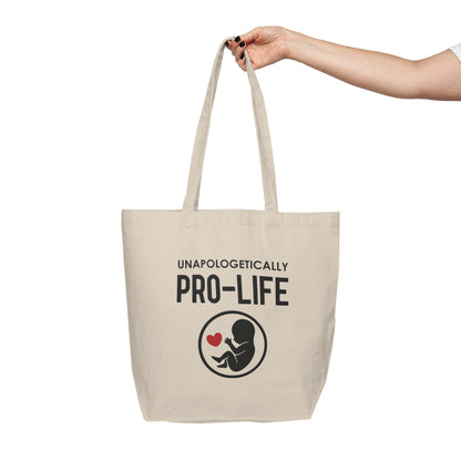 Pro Life - Canvas Shopping Tote