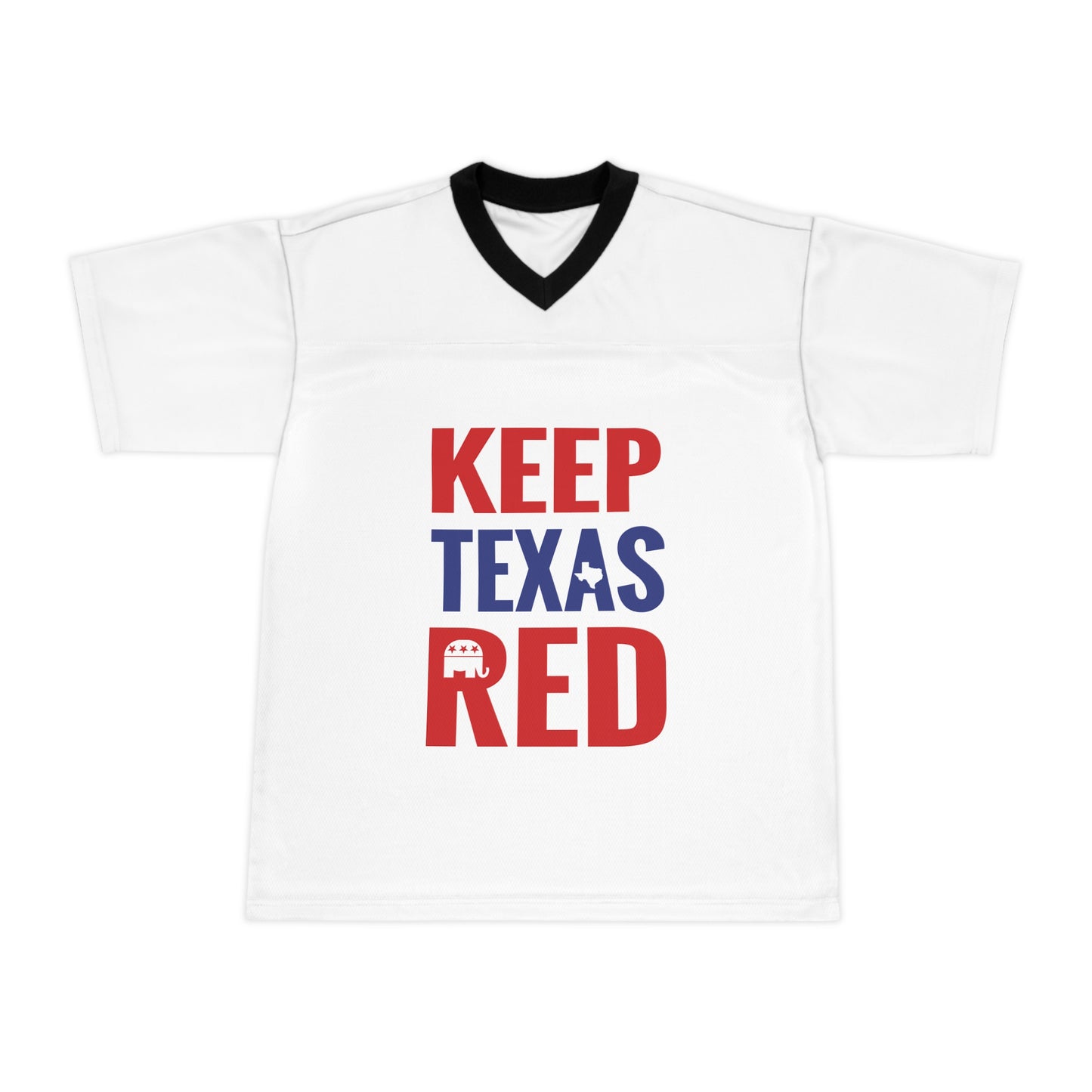 Keep Texas Red - Football Jersey (AOP)