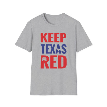 Keep Texas Red -  Men's Softstyle T-Shirt