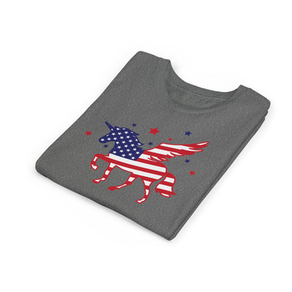 American Unicorn - Boys Youth Short Sleeve Tee