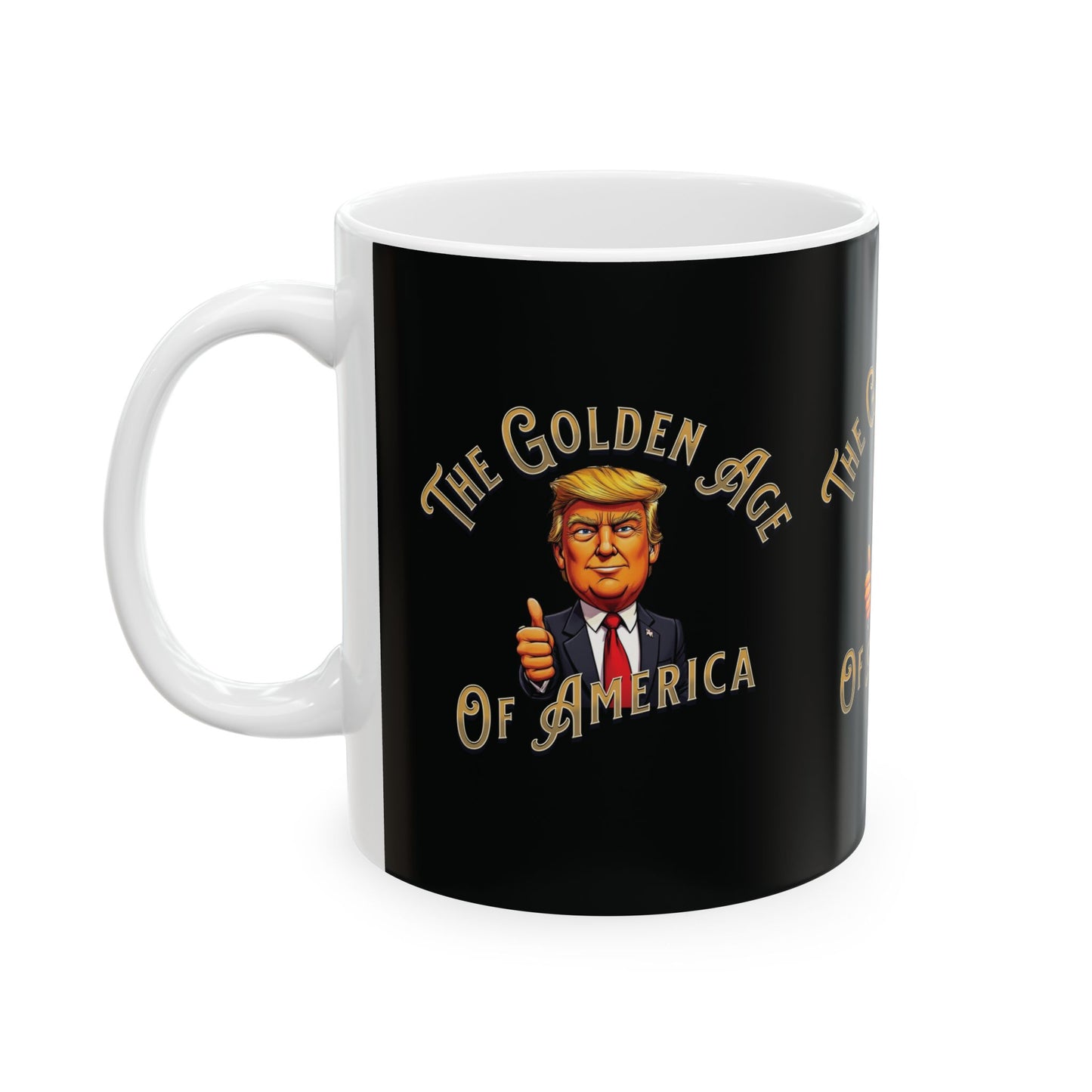 Golden Age of America - Ceramic Mug, (11oz.)