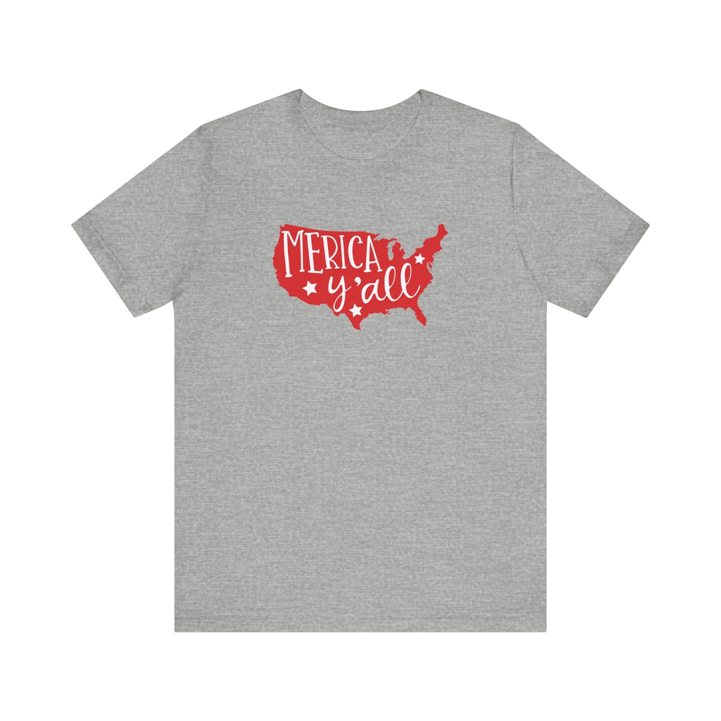 Merica Yall - Ladies Jersey Short Sleeve Tee